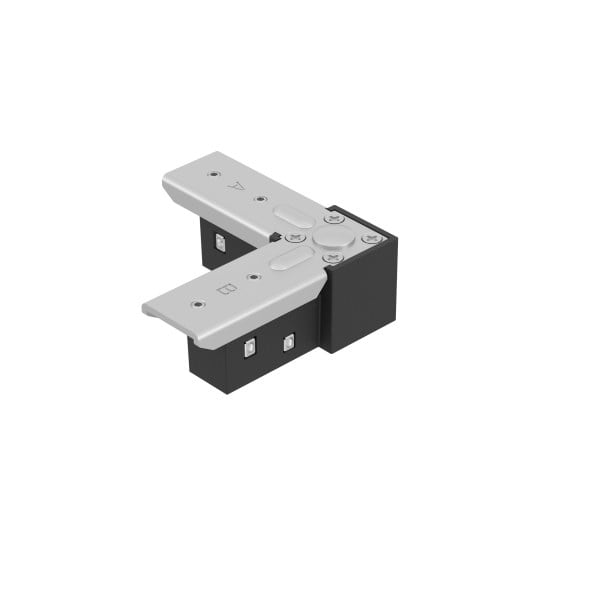EGLO - 48V SLIM TRACK L-CORNER HOR. BLACK
