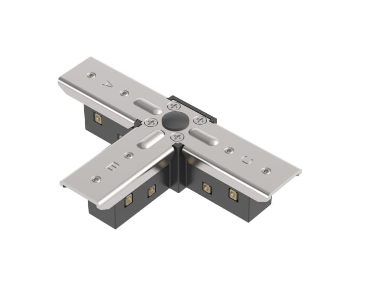 EGLO - 48V SLIM TRACK T-CONNECTOR BLACK