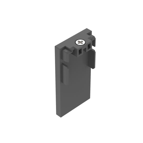 EGLO - 48V BASIC TRACK ENDCAP 2 PCS BLACK