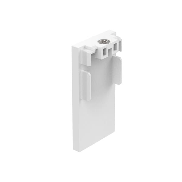 EGLO - 48V BASIC TRACK ENDCAP 2 PCS WHITE