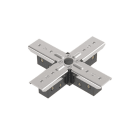 EGLO - 48V BASIC TRACK X-CONNECTOR BLACK