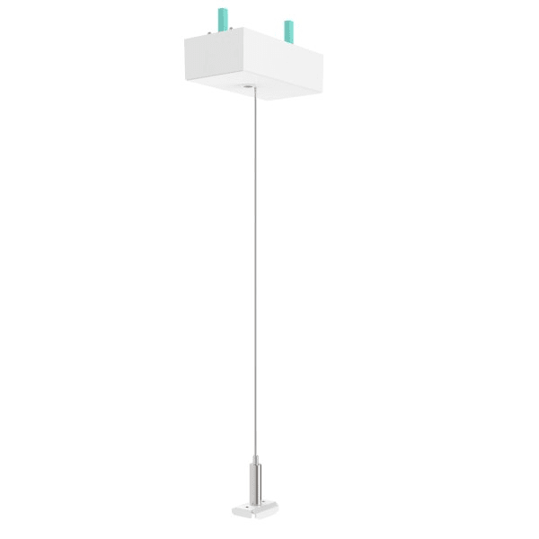 EGLO - 48V SLIM/BASIC PENDANT KIT CANOPY WHITE