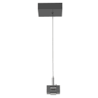 EGLO - 48V H-TRACK CANOPY BLACK 2PCS PENDANTKIT