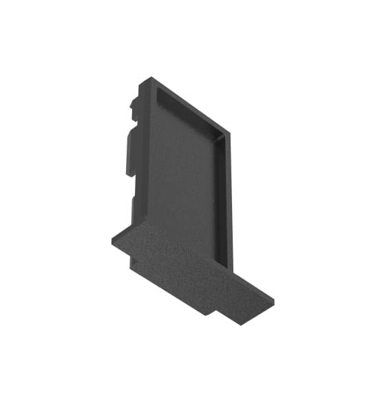 EGLO - 48V RECESSED TRACK ENDCAP 2 PCS BLACK