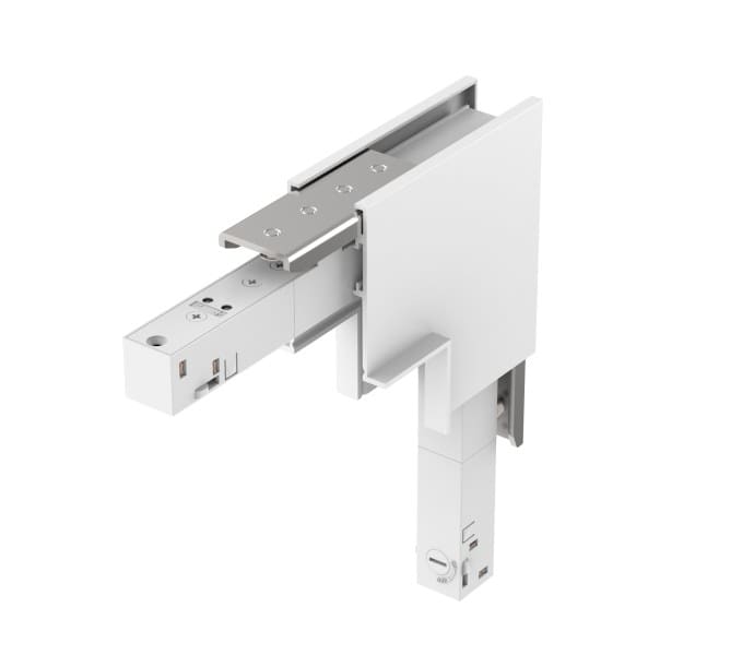 EGLO - 48V RECESSED TRACK L-CORNER VER. WHITE