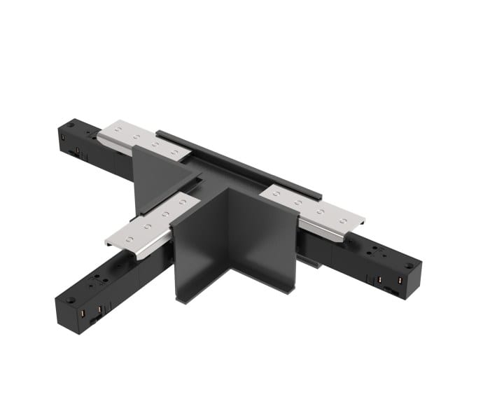 EGLO - 48V RECESSED TRACK T-CONNECTOR BLACK