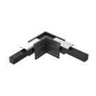 EGLO - 48V FRAMELESS TRACK L-CORNER HOR. BLACK