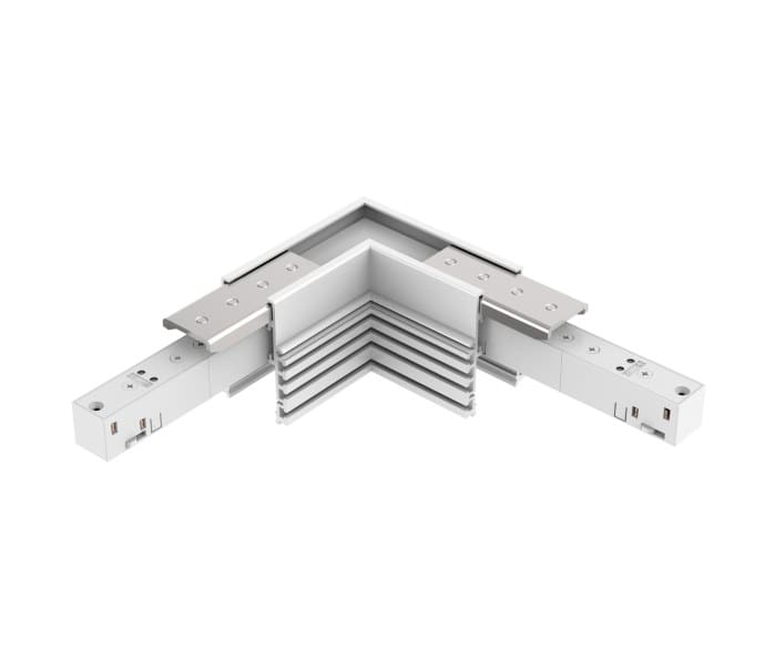 EGLO - 48V FRAMELESS TRACK L-CORNER HOR. WHITE