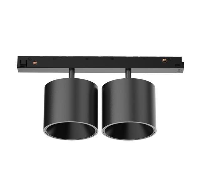 EGLO - 48V SPOT INSET DD 2x 10W LF930 ON/OFF BLACK