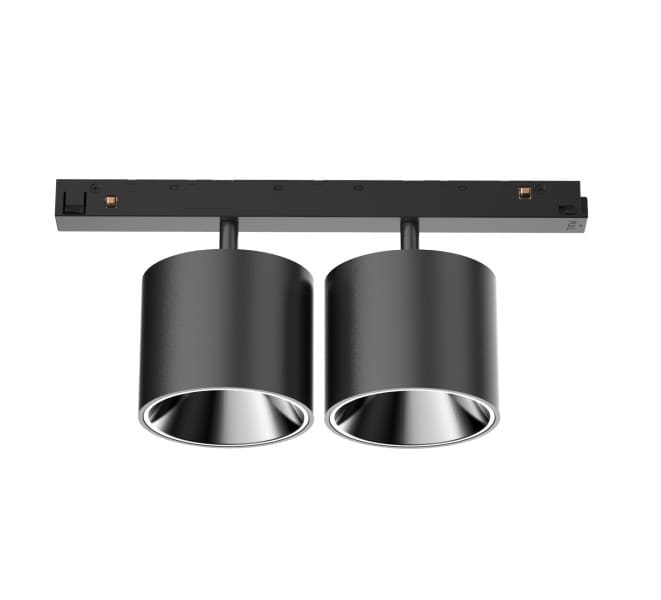 EGLO - 48V SPOT INSET DD 2x 10W LF940 ON/OFF BLACK