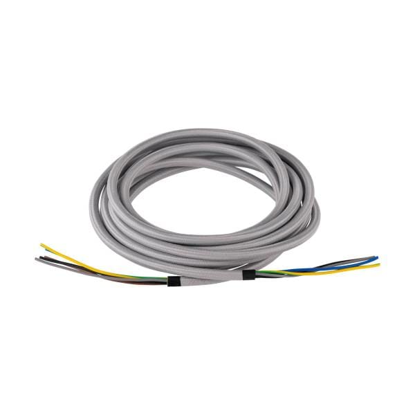 EGLO - TEXTILKABEL 5X0,75 L-5M SILBER