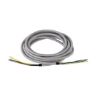 EGLO - TEXTILKABEL 5X0,75 L-5M SILBER