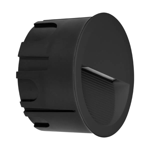EGLO - LED-WANDEINBAUL.Ø135 SCHWARZ 'ZIMBA'