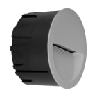 EGLO - LED-WANDEINBAUL.Ø135 GRAU 'ZIMBA'