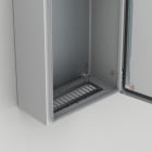 NVENT HOFFMANN ELDON - Ventilierte Flanschplatte, mit Filter, RAL7035