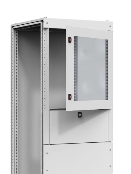 NVENT HOFFMANN ELDON - Monitortür, 600x600, Stahlblech, 3mm Doppelbartschloss, IP44