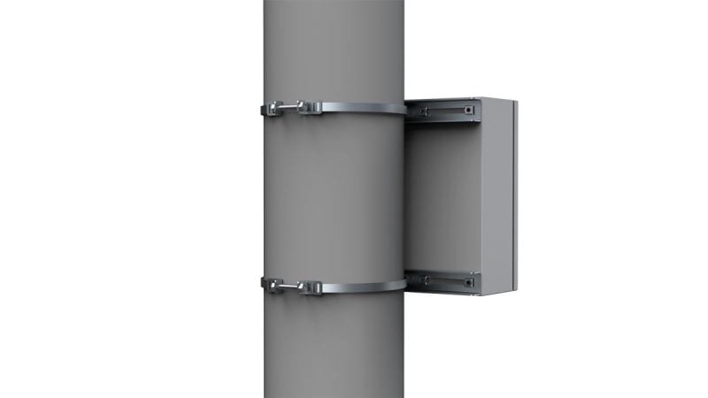 NVENT HOFFMANN ELDON - Gehäuse Mast-Befestigung, 500, Galvanisiert, maximal 400 mm Mastdurchmesser
