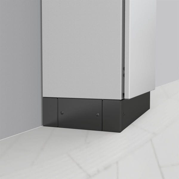 NVENT HOFFMANN ELDON - Sockel für Seiten, 100x260, Stahlblech, RAL7022 Inhaltsmenge:2