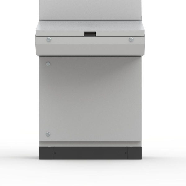 NVENT HOFFMANN ELDON - Sockel front/rück, 100x500, Stahlblech, RAL7022 Inhaltsmenge:2
