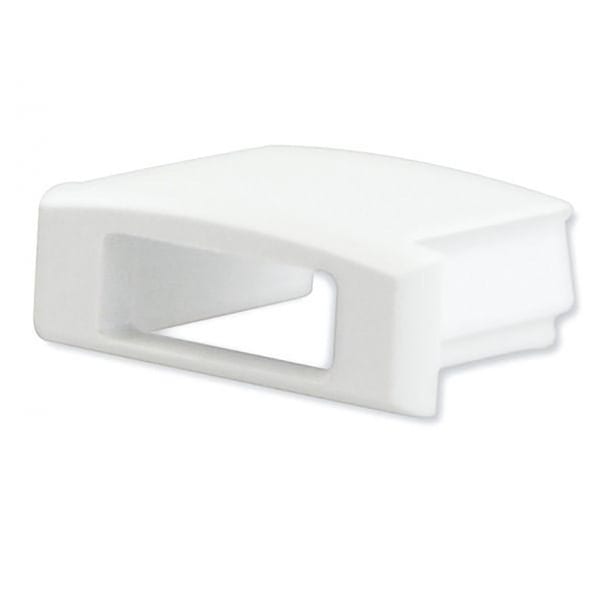 LINEAR TEC - Endkappe EC2 für SURF12 FLAT mit Kabeldurchführung, 1 STK