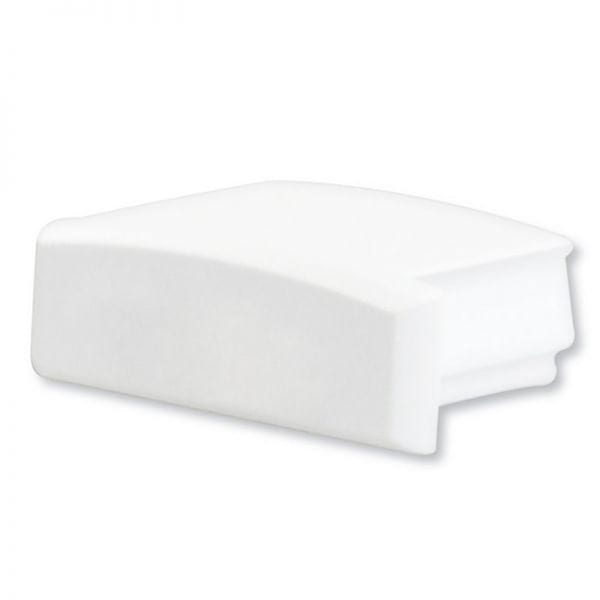 LINEAR TEC - Endkappe EC1W weiß für Profil SURF12 FLAT, 1 STK
