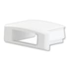 LINEAR TEC - Endkappe EC2W ws für SURF12 FLAT mit Kabeldurchführung 1 STK