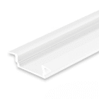 LINEAR TEC - LED Einbauprofil DIVE12 FLAT Aluminium weiß RAL 9010, 200cm
