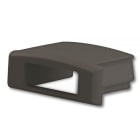 LINEAR TEC - Endkappe EC2B sw für SURF12 FLAT mit Kabeldurchführung 1 STK