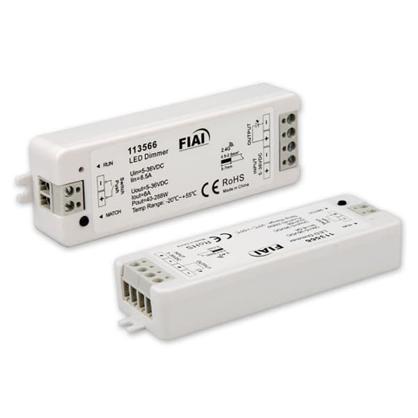 LINEAR TEC - Sys-Pro Push/Funk Mesh PWM-Dimmer, 1Kanal, 5-36VDC,8A