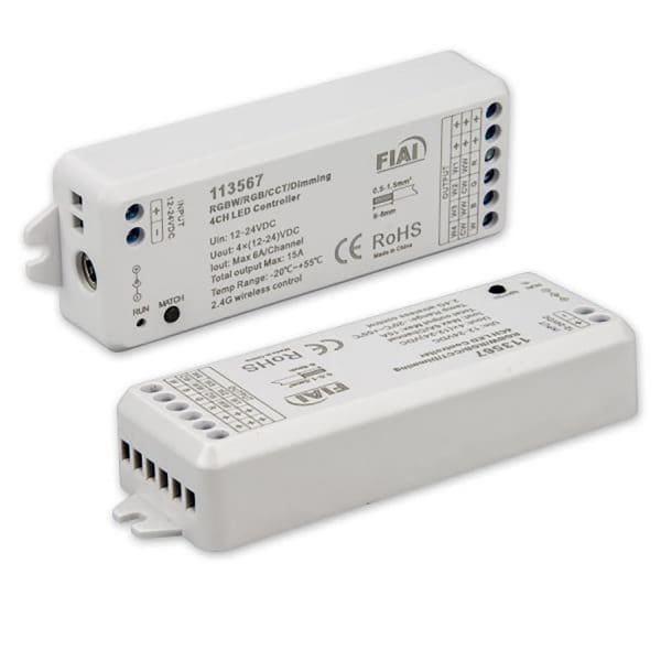 LINEAR TEC - Sys-Pro Funk Mesh PWM-Dimmer, 1-4 Kanal, 12-24V DC 4x3A