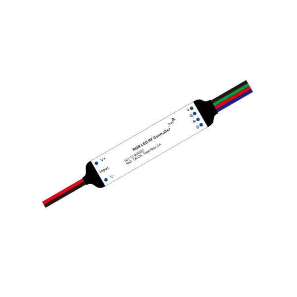 LINEAR TEC - Sys-Pro RGB Funk Mesh PWM-Dimmer Mini,3 Kanal,12-24V DC 3x1A