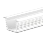 LINEAR TEC - LED Einbauprofil DIVE12 Aluminium weiß RAL 9010, 200cm