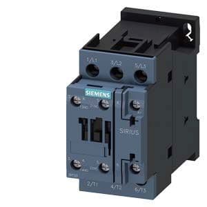 SIEMENS - INN Schütz, AC-3e, 25 A/11 kW/400V, 3-polig, AC 230V/50Hz, 1S+1Ö, Schraubanschluss