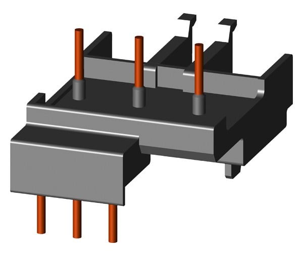 SIEMENS - Verbindungsbaustein, elektr. und mech. für 3RV1.2 und 3RT101 AC-/DC-Bet.