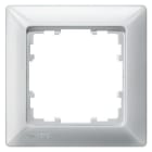 SIEMENS - DELTA line aluminiummetallic Rahmen 1-fach