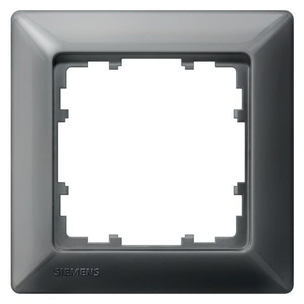 SIEMENS - DELTA line carbonmetallic Rahmen 1-fach