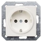 SIEMENS - DELTA i-system SCHUKO-Steckdose, titanweiß