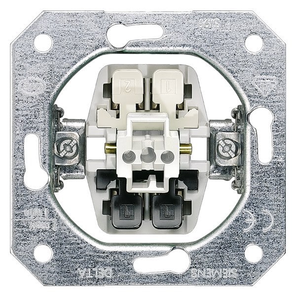 SIEMENS - DELTA Geräteeinsatz UP Ausschalter 2-polig, 16A
