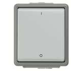 SIEMENS - DELTA fläche IP44 AP Ausschalter mit I/O Symbolen, 2-polig