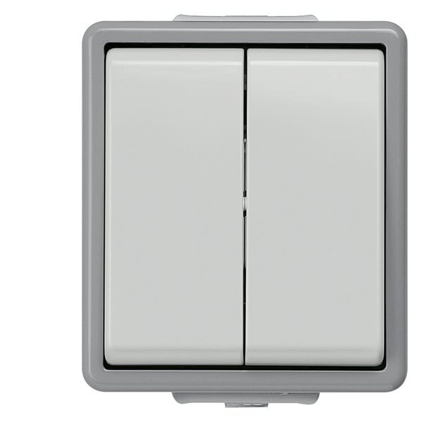 SIEMENS - DELTA fläche IP44 AP Serienschalter