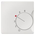 SIEMENS - DELTA i-system Abdeckplatte Raumtemperaturregler, Öffner/Wechsler, titanweiß