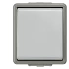 SIEMENS - DELTA fläche IP44 AP Taster, 1 Wechsler
