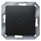 SIEMENS - DELTA i-system Blind-Abdeckplatte, carbonmetallic