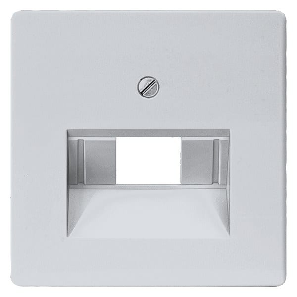 SIEMENS - DELTA i-system Abdeckplatte UAE-Anschlussdose, für 1 u. 2-fach, aluminiummeta...