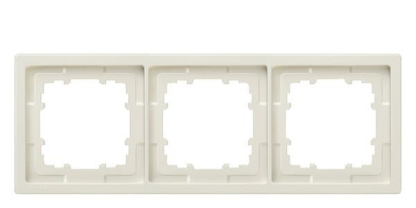 SIEMENS - DELTA style titanweiß Rahmen 3-fach