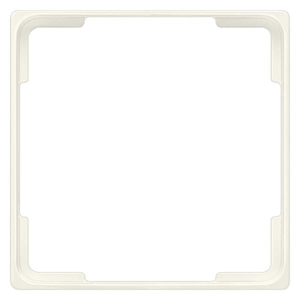 SIEMENS - DELTA style platinmetallic Zwischenrahmen zum Einbau von Geräten mit 65x65mm