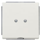 SIEMENS - DELTA style Auslassplatte, platinmetallic