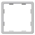 SIEMENS - DELTA profil silber Zwischenrahmen für 55x55 mm