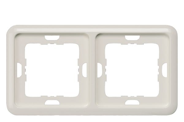 SIEMENS - DELTA profil titanweiß Rahmen 2-fach, 151x80 mm