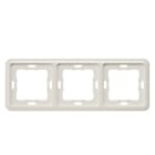 SIEMENS - DELTA profil titanweiß Rahmen 3-fach, 222x80 mm